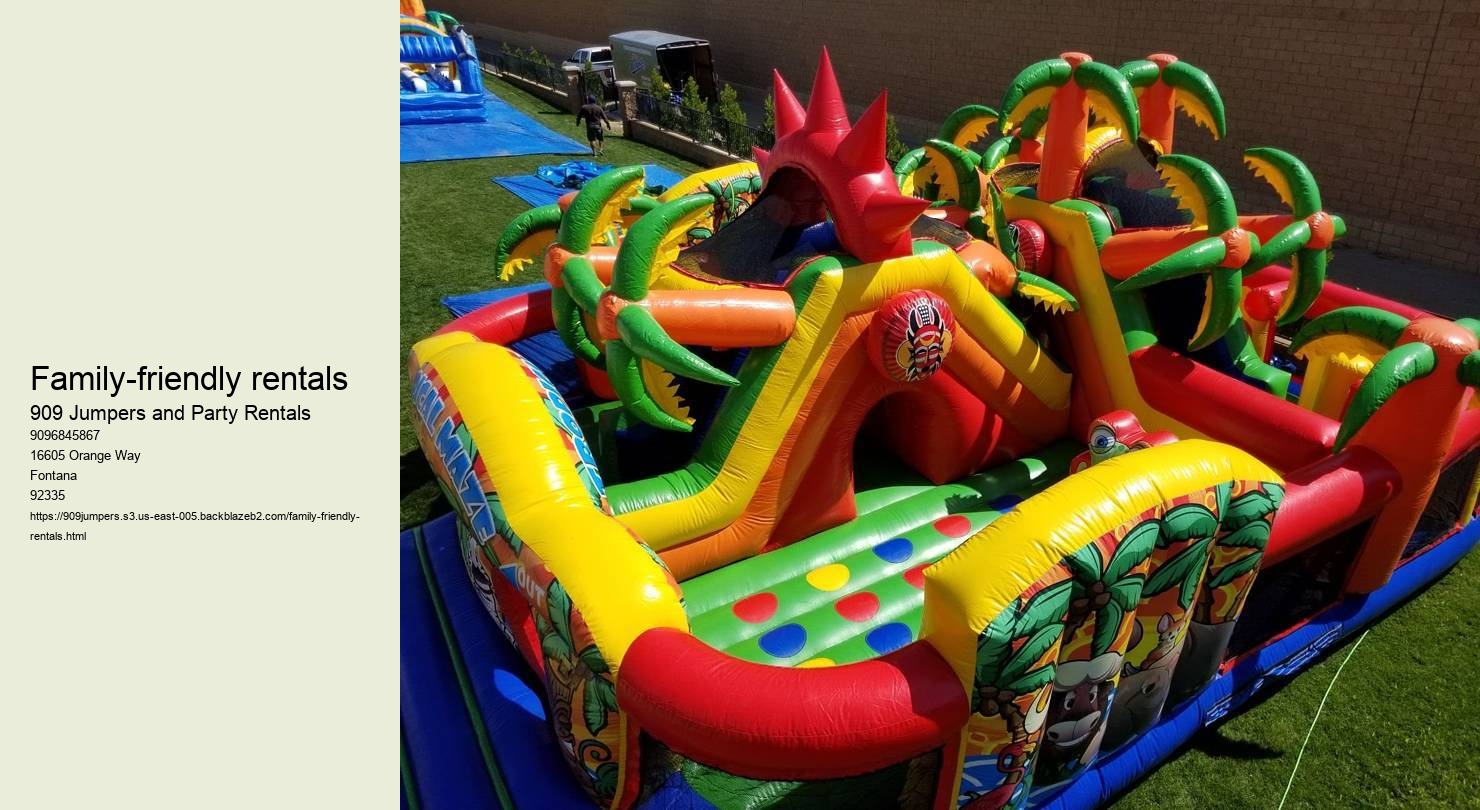 Family-friendly rentals